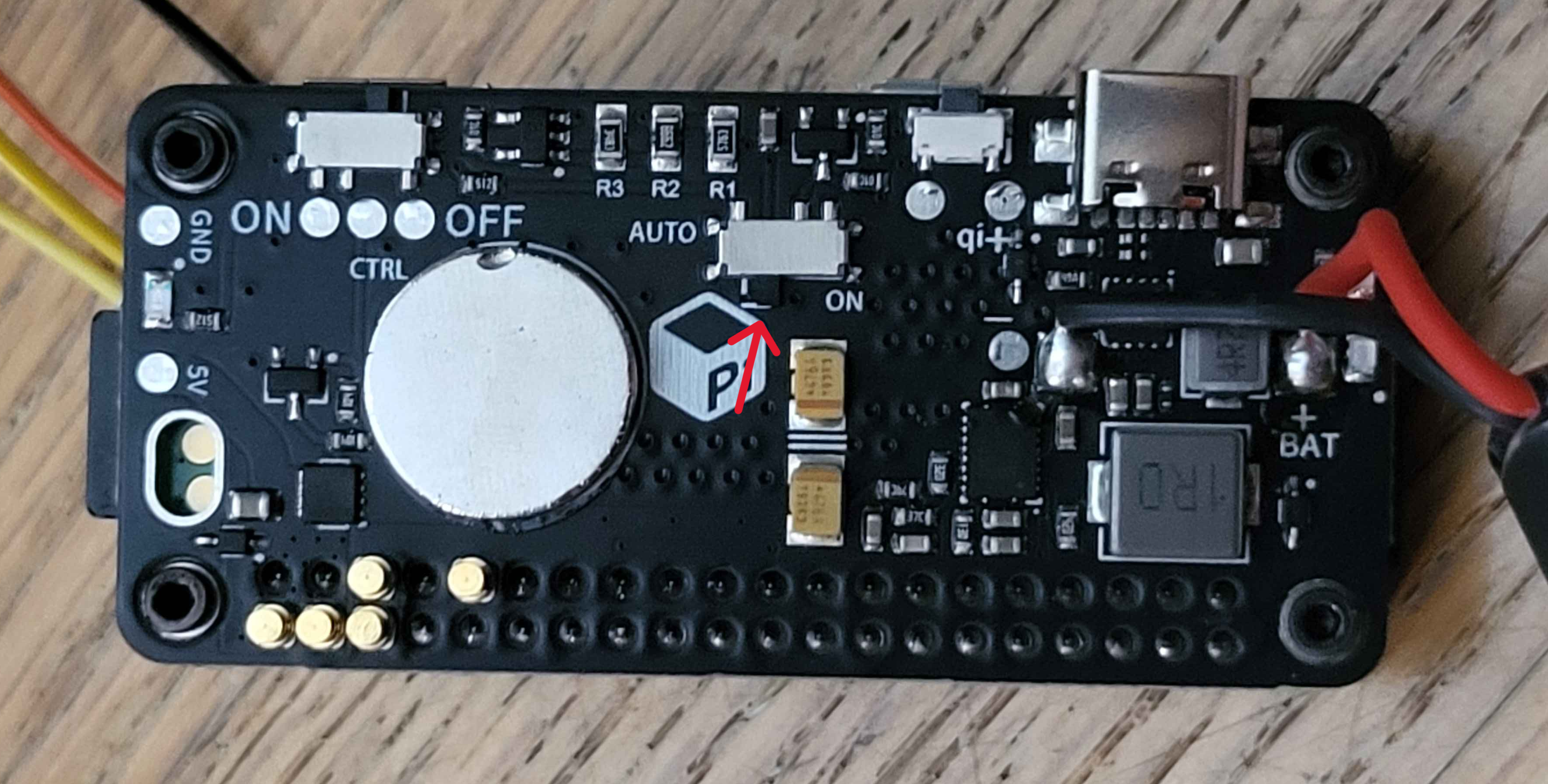 correct switch position